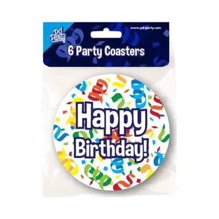 Paper dreams Bierviltjes - Happy Birthday