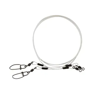 Spro Matt Black Leader Fluorocarbon - 25 Cm - 15 Kg