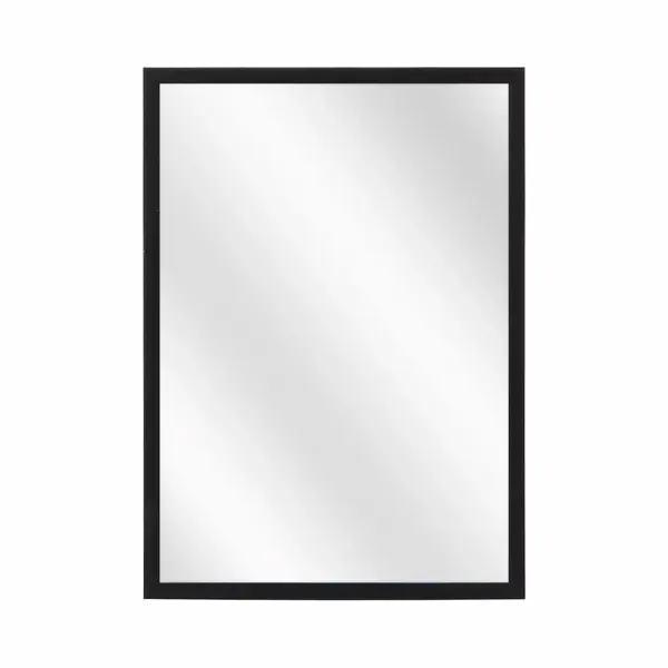 Spiegel Met Luxe Aluminium Lijst - Mat Zwart - 40 X 50 Cm thumbnail