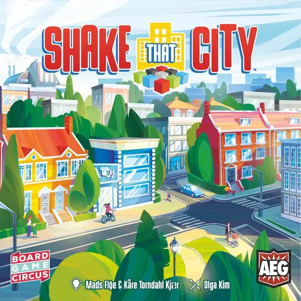 Hot Games Shake That City - Bordspel - Strategisch Spel Voor 1-4 Spelers - Speeltijd 30 Minuten thumbnail