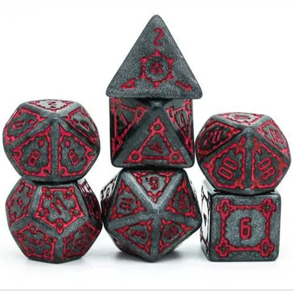 Hot Games Dobbelsteen Set Jumbo Kasteel Zwart 7dlg thumbnail
