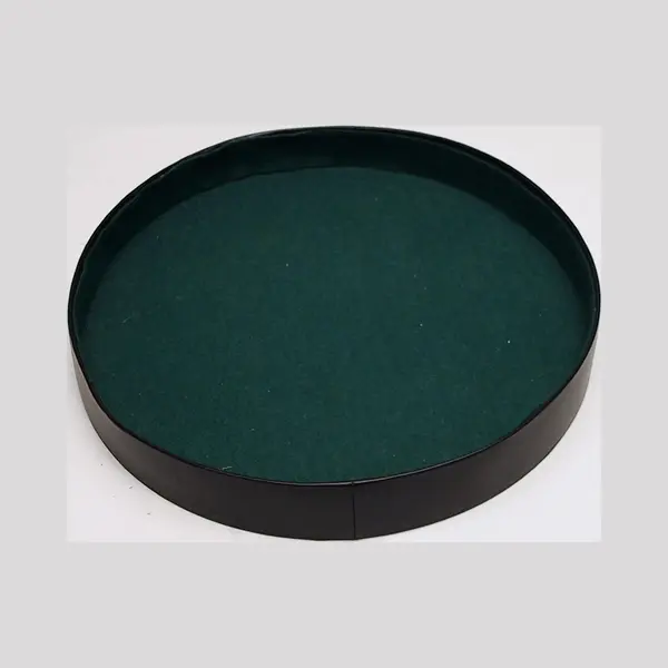 Hot Games Dobbelpiste - Zwart Vinyl Dobbelsteen Accessoire 26 Cm thumbnail