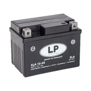Akkuman.de Batterie Agm Sla 12V 5Ah Für Motorrad Startbatterie Ms Sla 12-4S Bleiakkus