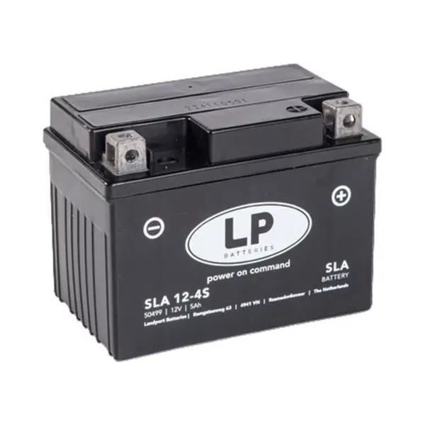 Akkuman.de Batterie Agm Sla 12V 5Ah Für Motorrad Startbatterie Ms Sla 12-4S Bleiakkus thumbnail