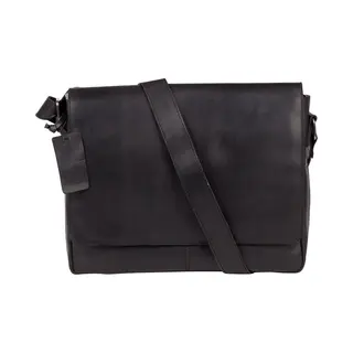 Burkely - Vintage Juul 7917 Black - Messenger Bag , 7.8 L