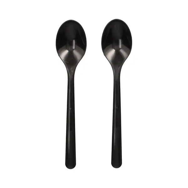 Koffielepel Herbruikbaar "Circulware", Pp 13 Cm Zwart (50 Stuks) thumbnail