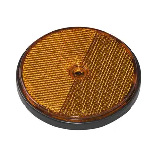 ProPlus Reflektor Orange 80mm Schraubbefestigung