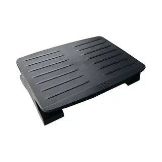 Desq 60071 Anti-Rutsch-Fußstütze | 0-20 Grad Neigbar | Abmessungen Plateau 430 X 350 Mm | Schwarz