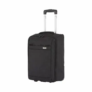 TravelZ Handbagage Koffer 51 Cm – Zachte Trolley 1, 7kg En 36 Liter - 2 Wielen - Compact Opvouwbaar