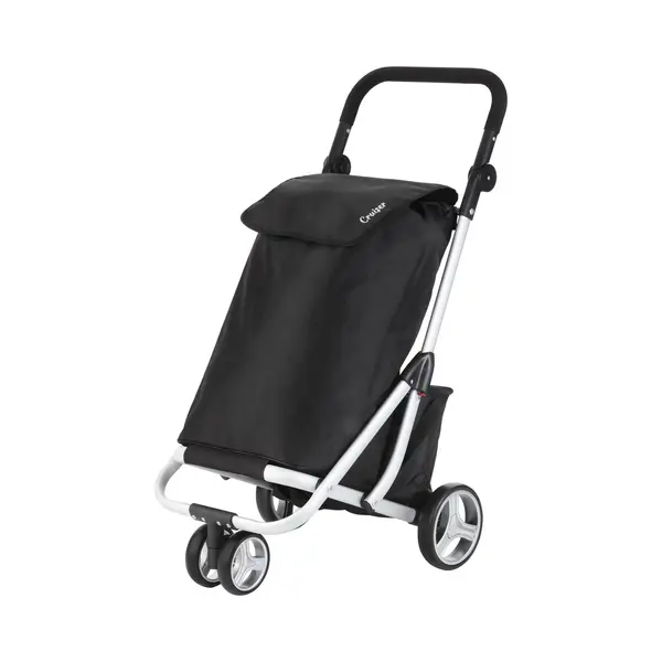 Cruiser Einkaufswagen 59 Liter Mit 14 Ltr Kuhltasche - 3 Räder Einkaufstrolley (schwar) thumbnail