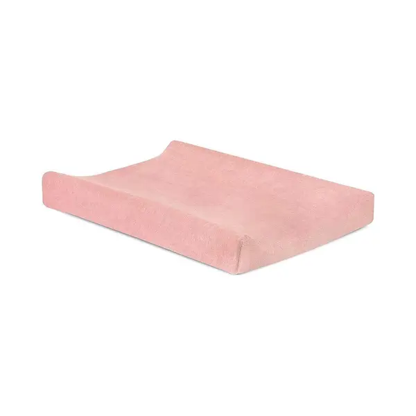 Jollein Aankleedkussenhoes - Badstof 50x70cm - Zacht En Rekbaar - Soft Pink (2 Stuks) thumbnail