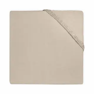 Jollein Jersey Fitted Sheet 60 X 120 Cm Nougat