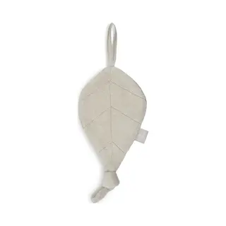 Jollein - Speendoekje Badstof Leaf (Nougat) - Speenknuffel, Speendoekje Baby, Speendoek - Polyester-katoen