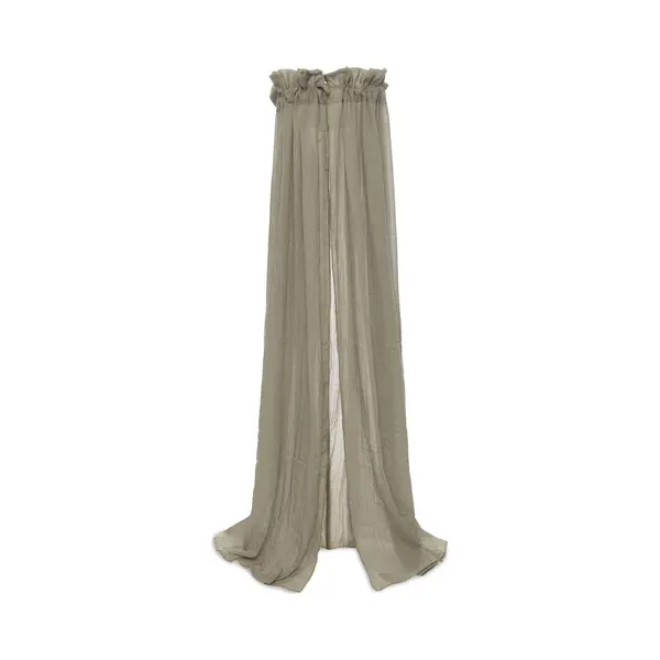 Jollein Bed Canopy Vintage Olive Green - Height 155 Cm - Canopy Nursery Baby Bed - Olive Green thumbnail