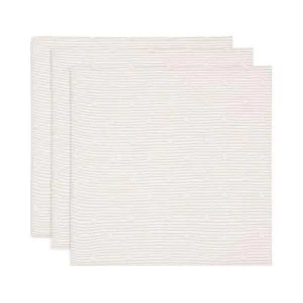 Multidoek Jollein Hydrofiel 70x70 Nijntje Stripe Biscuit 3-pack thumbnail