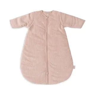 Jollein Baby Slaapzak Winter Met Afritsbare Mouw 110cm - Rond - Rib Wild Rose - Winterslaapzak