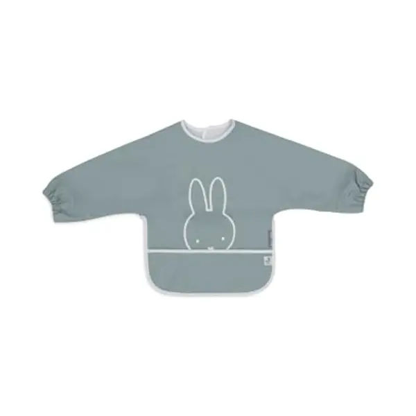 Jollein Lätzchen Wasserdicht Mit Ärmeln Miffy Peekaboo Sea Green thumbnail
