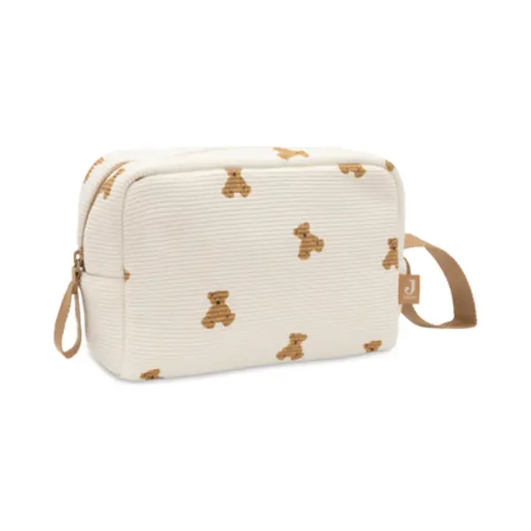 Jollein 070-577-68165 Handtasche/Umhängetasche Baumwolle Weiß, Braun Frau Zubehörtasche thumbnail