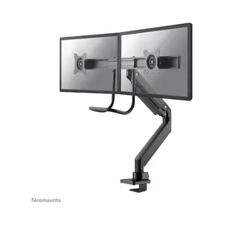 Neomounts Nm-D775DXBLACK Monitor arm 10-32" - gas spring - Topfix - 180°-stop
