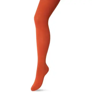 Bonnie Doon Biologisch Katoenen Maillot Dames Donker Oranje Maat 38/40 M - Uitstekende Pasvorm - Gladde Naden - Oeko-Tex Gecertificeerd - Bio Cotton