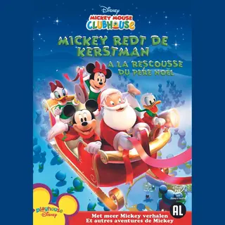 Disney Movies Mickey Mouse Clubhouse - Mickey Redt De Kerstman