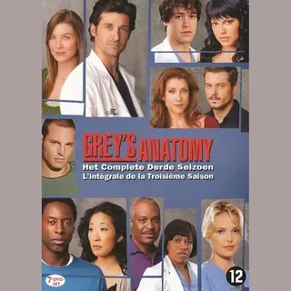 Ellen Pompeo Grey's Anatomy - Seizoen 3 - 7-disc Dvd Box Set - Met Bonusmateriaal