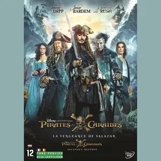Disney Movies Pirates Of The Caribbean 5 - Salazar's Revenge (Dvd)