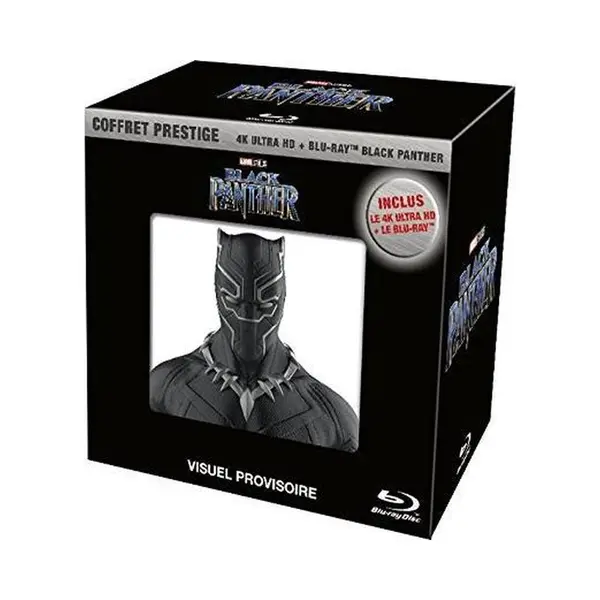 Black Panther (4K Ultra Hd + 2D Blu-ray) (Import Zonder Nl) thumbnail