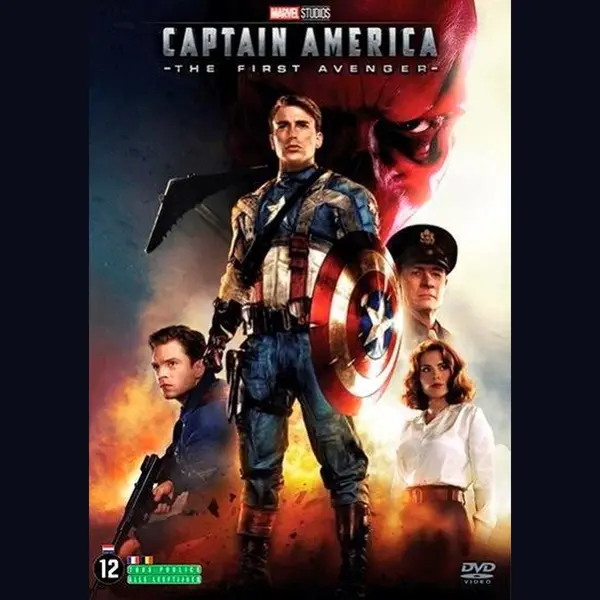 Disney Movies Captain America - The First Avenger (Dvd) thumbnail