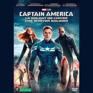 Disney Movies Captain America - The Winter Soldier (Dvd)