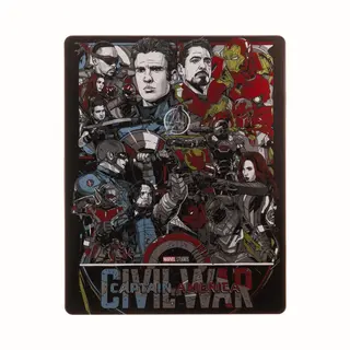 Captain America, Civil War - [4K Uhd + Blu-ray] Mondo Edition (Steelbook)