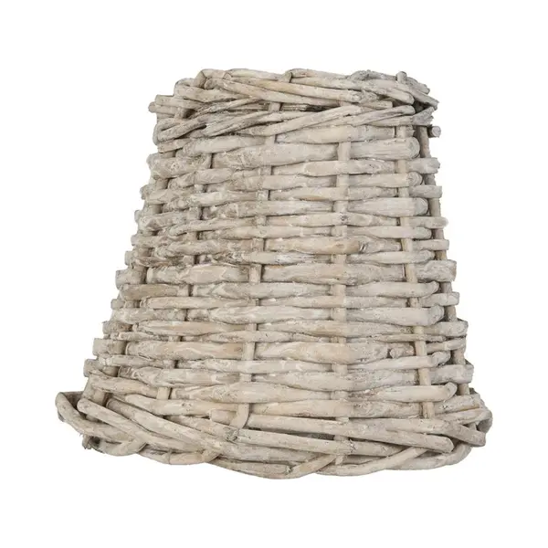 Clayre & Eef 6LAK0256 Lampenschirm Rattan Natürlich Ca. Ø 14 X 12 Cm E27 thumbnail