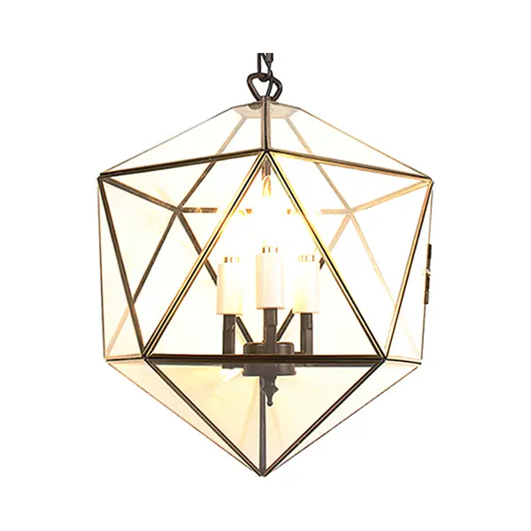 Lumilamp Hanglamp 30x30x160 Cm Transparant Metaal thumbnail