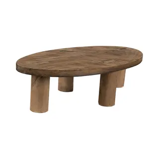 Clayre & Eef Plantentafeltje 40x20x11 Cm Bruin Hout