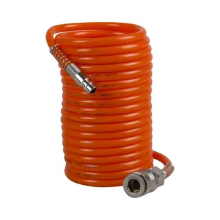 Ferm ATA1026 Spiralluftschlauch/Kupplungen, 1 Stück