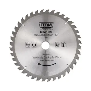 Ferm Sägeblatt, 255x 30/16 Mm 40Z, 1 Stück