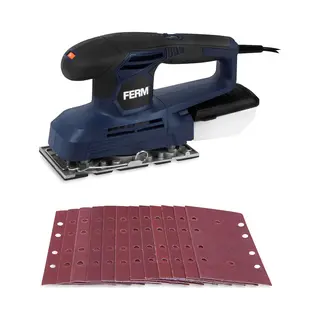 Ferm – Schwingschleifer – 240 w – Staubabsaugung – Softgrip