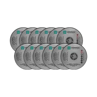 Vonroc Doorslijpschijven Set - Ø 76mm - 12 Stuks - Voor Vonroc AG507DC En Universeel Ge-schikt