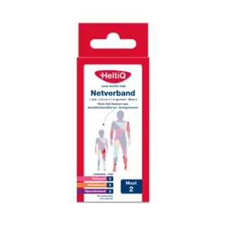 HeltiQ Netverband Nr 2 4, 2 Cm X 1 M (gerekt)