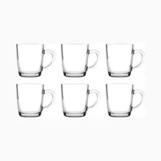 Mammoet - Some Like It Hot - Theeglas - 6 Stuks - 32 Cl - Transparant Glas - Glazenset