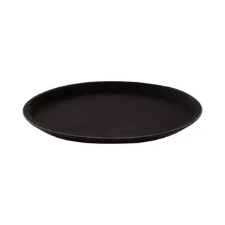 Mammoet - Easy - Dienblad - Rond - Antislip - ø 28 Cm - Zwart - Polypropyleen
