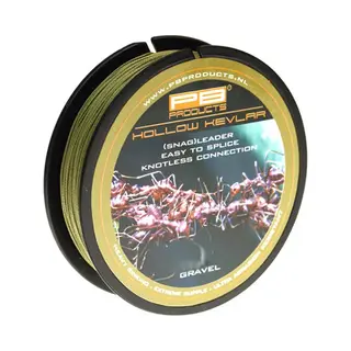Pb Products - Hollow Kevlar - Voorslag Leader - 50 Meter - Gravel