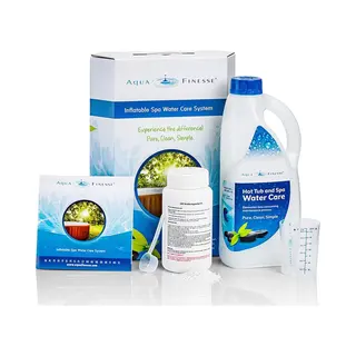 AquaFinesse - Opblaasbare Spa Onderhoudspakket - Eenvoudige Wekelijkse Behandeling - Zwart