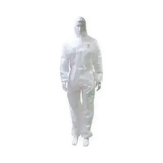 Technosafety Wegwerp Overall - Categorie 3 - Type 5/6 - Anti Statisch - Wit - Maat Xxl