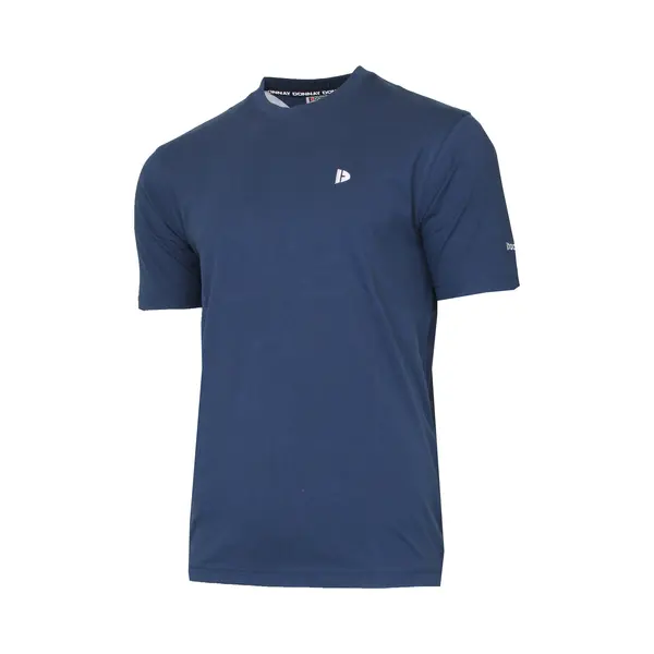 Donnay - T-shirt (Vince) - Sportshirt - Heren - Navy (010) - Maat 3XL thumbnail