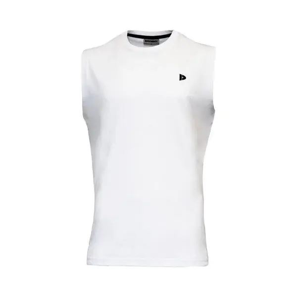 Donnay - T-shirt Zonder Mouw (Stan) - Sportshirt - Heren - White (001) - Maat M thumbnail