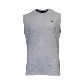 Donnay - T-shirt Zonder Mouw (Stan) - Sportshirt - Heren - Grey-marl (1387) - Maat S