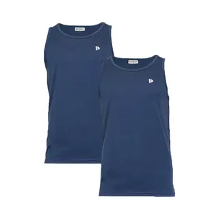 2-Pack Donnay - Muscle Shirt (James) - Tanktop - Heren - Navy (010) - Maat S