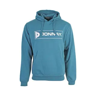 Donnay - Sweater Met Capuchon (Jess) - Sporttrui - Junior - Vintage Blue (244) - Maat 152