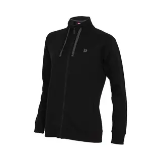 Donnay - Vest Met Opstaande Kraag (Amber) - Sporttrui - Dames - Zwart (020) - Maat 3XL